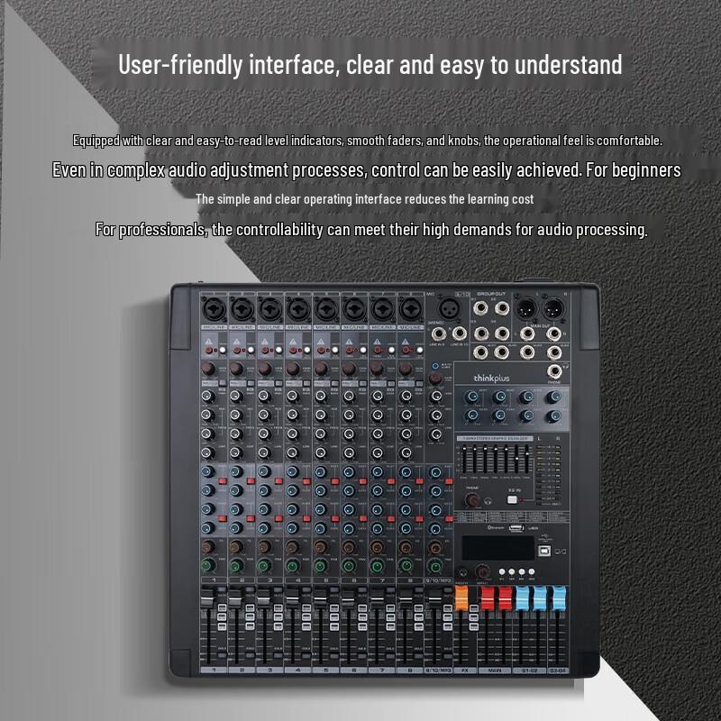 Lenovo thinkplus TYT08 8-Channel Conference Mixer (CN version)