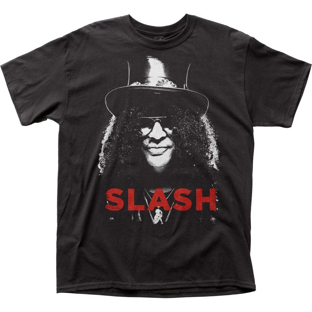 Slash Slash Mens T Shirt Music Classic Concert Rock N Roll Band Tee New Black XL
