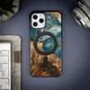 Bewood Unique Case for iPhone 12 Pro Max - Planets - Earth with MagSafe