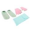 Touch Screen Spa Moisturizing Gloves Socks Set Reusable Repair Treatment Exfoliating SPA Neck Wrap Mask