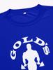 GOLD'S GYM EX Gold's Dry T-Shirt (G2261 Silhouette Joe) RY/M Size
