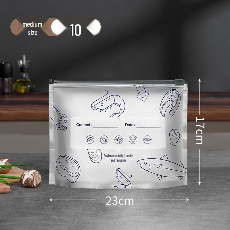 ZISIZ Thickened Aluminum Titanium Foil Food Preservation Bag