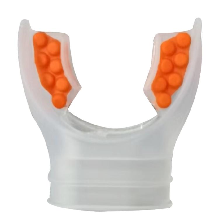 Silicone Diving Mouthpiece With Small Dots Under-water Breathing Accessories