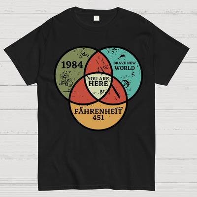 Du bist hier Unisex 100% Baumwolle Sommer Lässig Cool Locker T-Shirt