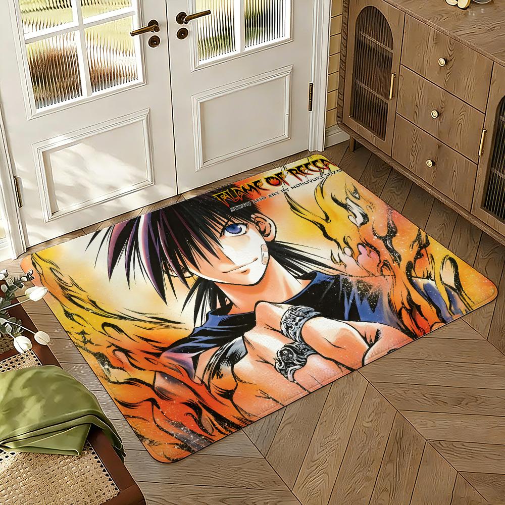 Game G-Guilty Floor Mat Soft Thickened Absorbent Non-Slip Bedroom Living Room Door Mat Home Decor Flannel Rugs