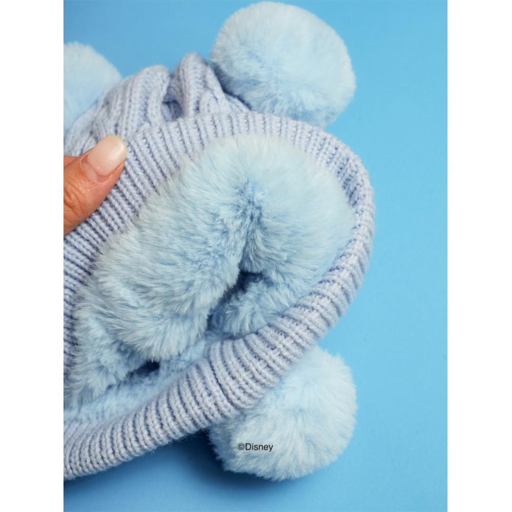 Daiso Disney Mickey Mini Pom Pom Beanie For Kids