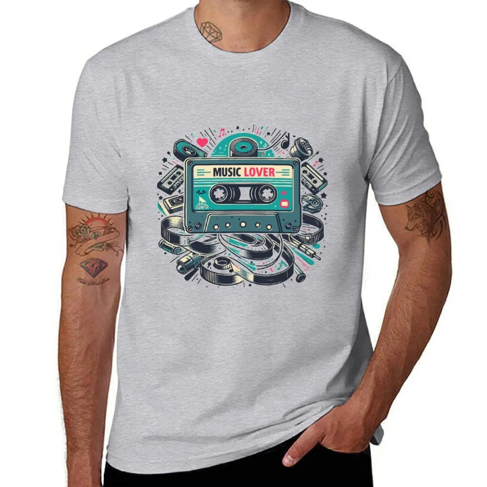 

Music Lover 3 TShirt customs design your own shirts graphic tees vintage oversized plain black t shirts men S