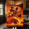 1pc Dune Part TwoOutdoor Flannel Blanket Soft Plush Decor for Picnics, camping,Bedroom, Playroom, or Lunch Breakn1199A