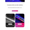 4pcs Customized Car Glows Welcome Door Sill Strip Light Threshold Lamp Welcome Scuff Plate Pedal Light Ambient Light Illuminated