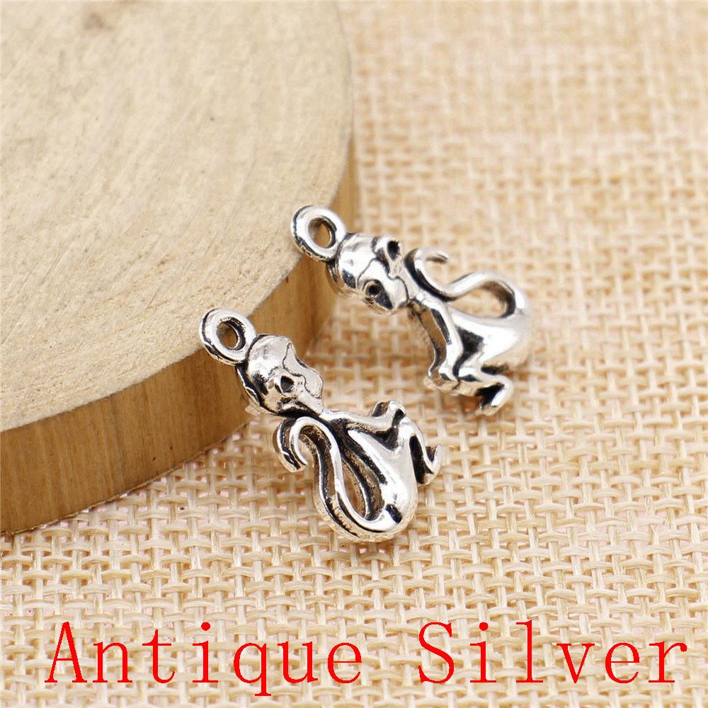 Monkey Bear Shaped Charms Pendant For Bracelet Necklace Jewelry Making Craft Findings