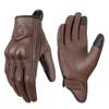 Cycling anti-drop gloves summer touch screen sheepskin retro locomotive men's and women's knight equipment