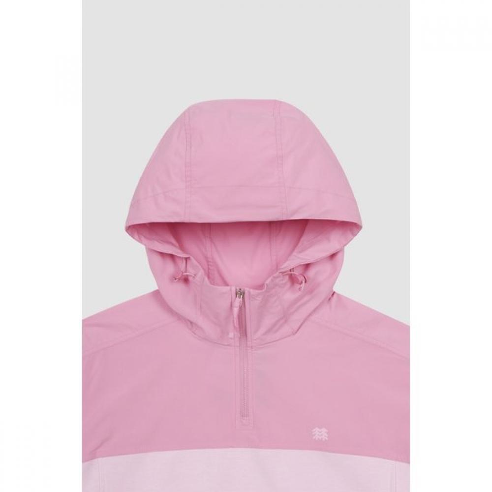 Kolon SporT Women S Hybrid Hooded Zip Up T ShirT TvTbS25412pin