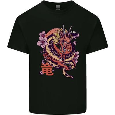 Japanese Fantasy Dragon Kids T-Shirt Childrens