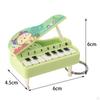 Handheld Music Piano Toy Keychains Mini Small Keychain Instrument for