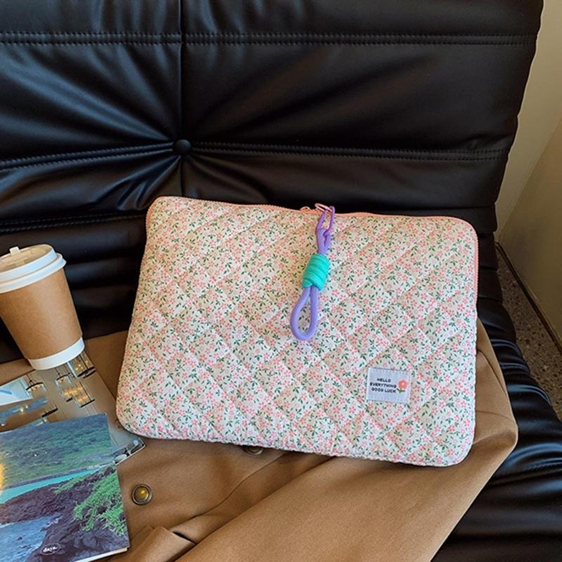 נרתיק למחשב נייד אופנתי עם דוגמה פרחונית נרתיק חמוד למחשב נייד נרתיק למחברת אופנתי 11/14/15" תיק מחשב דק למחשב