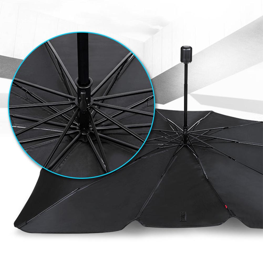 Car Sunshade Umbrella Foldable Auto Front Window Sunshade Cover Vehicle Interior Sun Shade Visor Sturdy Automotive Protection