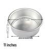 11-Inch Round Aluminum Alloy Springform Cake Pan