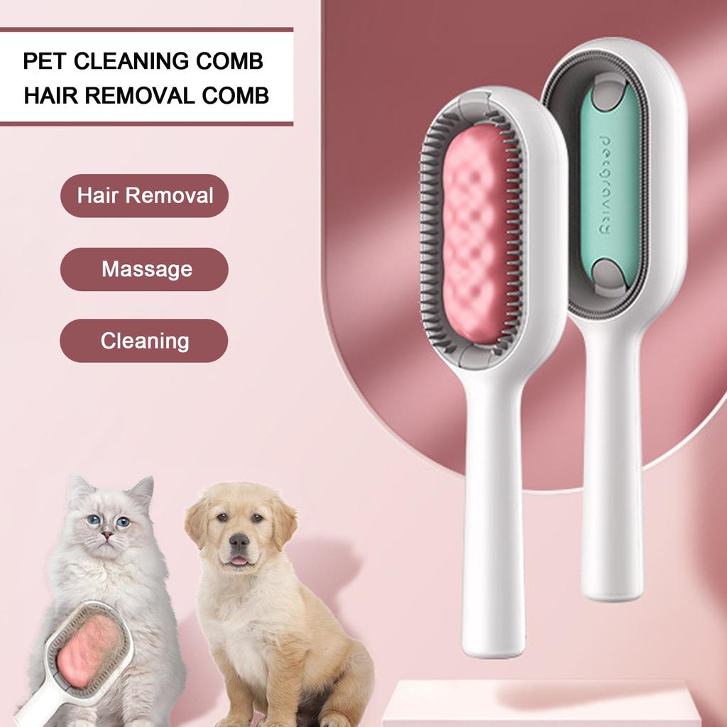 Double Sided Cat Cleaning Comb Cat Hair Remover To Remove Floating Hair Sticky Fur Pet Grooming Brush Cat Dogs Cleaning Supplies