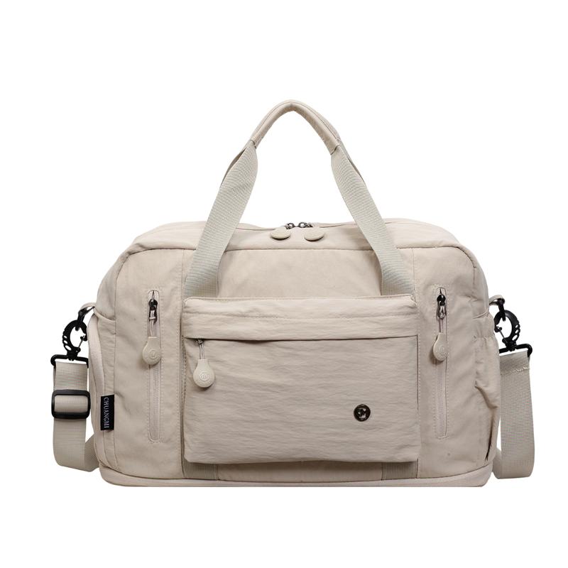 Large Capacity Nylon Duffel Bag for Women Men Lightweight Travel Tote Crossbody Shoulder