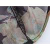 2025 Summer European & American Women's High Neck Waist-Cinching Chiffon Print Long Dress
