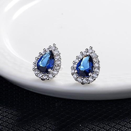 925 Sterling Silver Earrings for Women Original Charm Double Hoop Earrings Pave CZ Fine Engagement Anniversary Jewelry E557