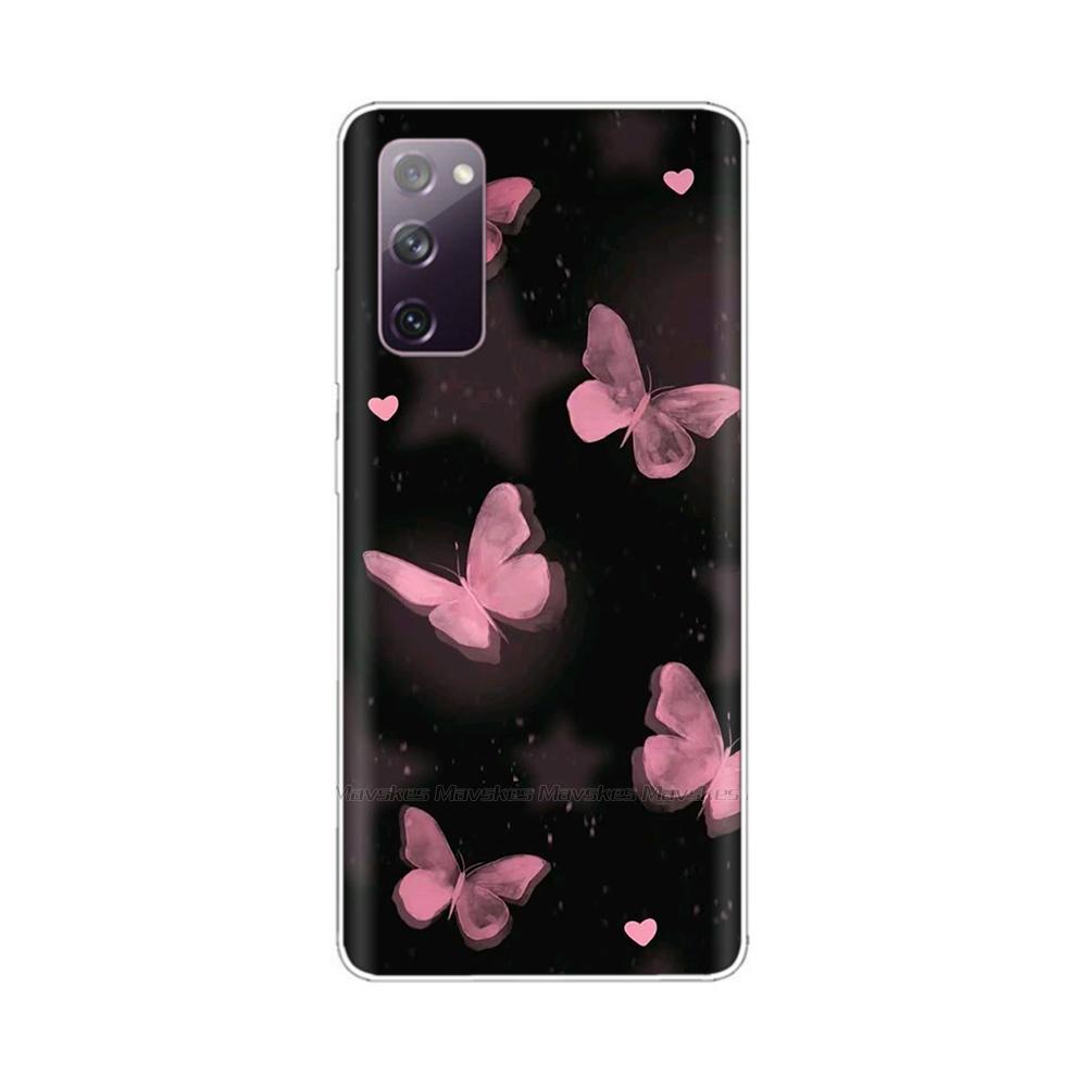 Shockproof Case for Samsung Galaxy S20 FE / S21 FE Soft Clear TPU Silicone Phone Cases for Samsung Galaxy S20 FE Back Cover Capa