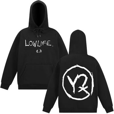 Yungblud Lowlife Logo d'album Sweat-shirts Automne Hiver Manches longues Mode Hip-hop Sweat à capuche Homme Femme Oversize Harajuku Pull