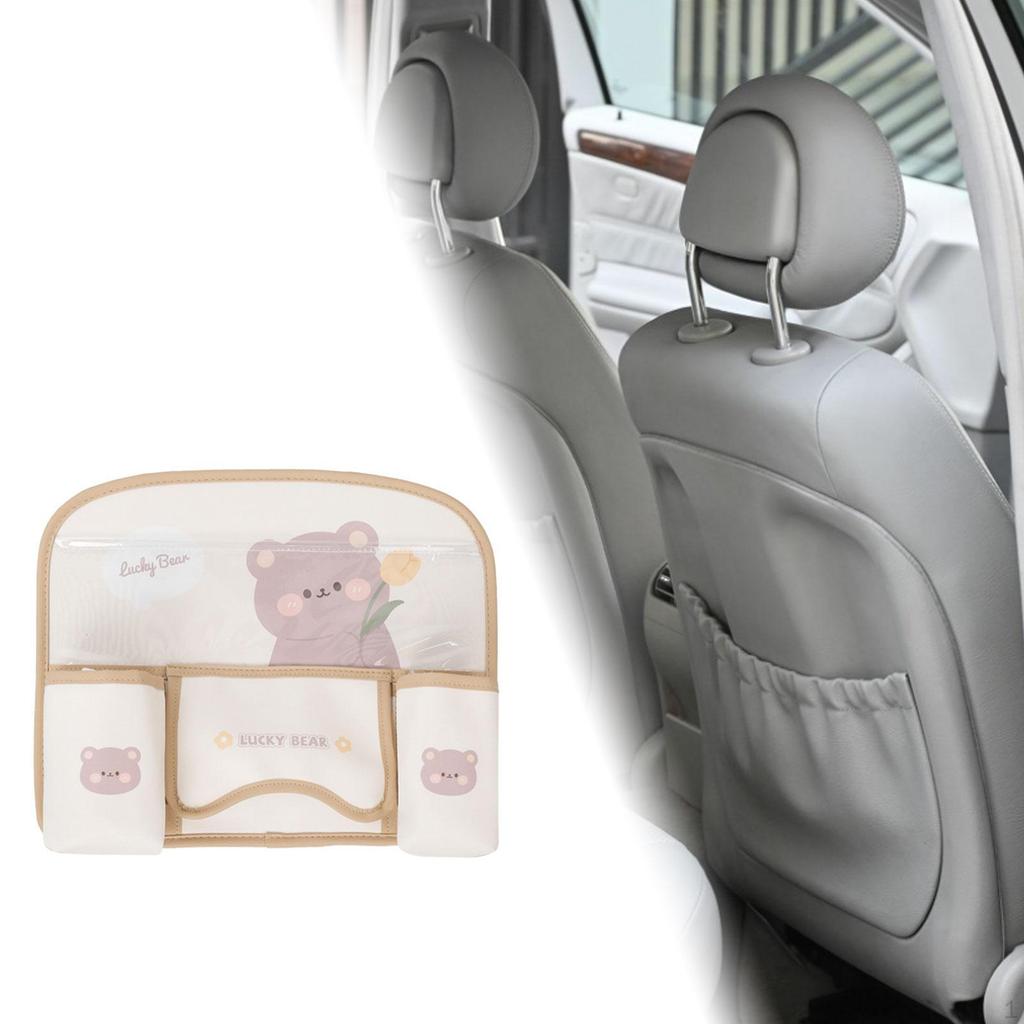 Organizator Banchetă Spate Auto Agățat Spătar Multifuncțional Ușor de Instalat Geantă de Depozitare