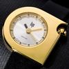 LIP Mach 2000 Mini 671169 Gold Case Silver Dial Black Leather Strap