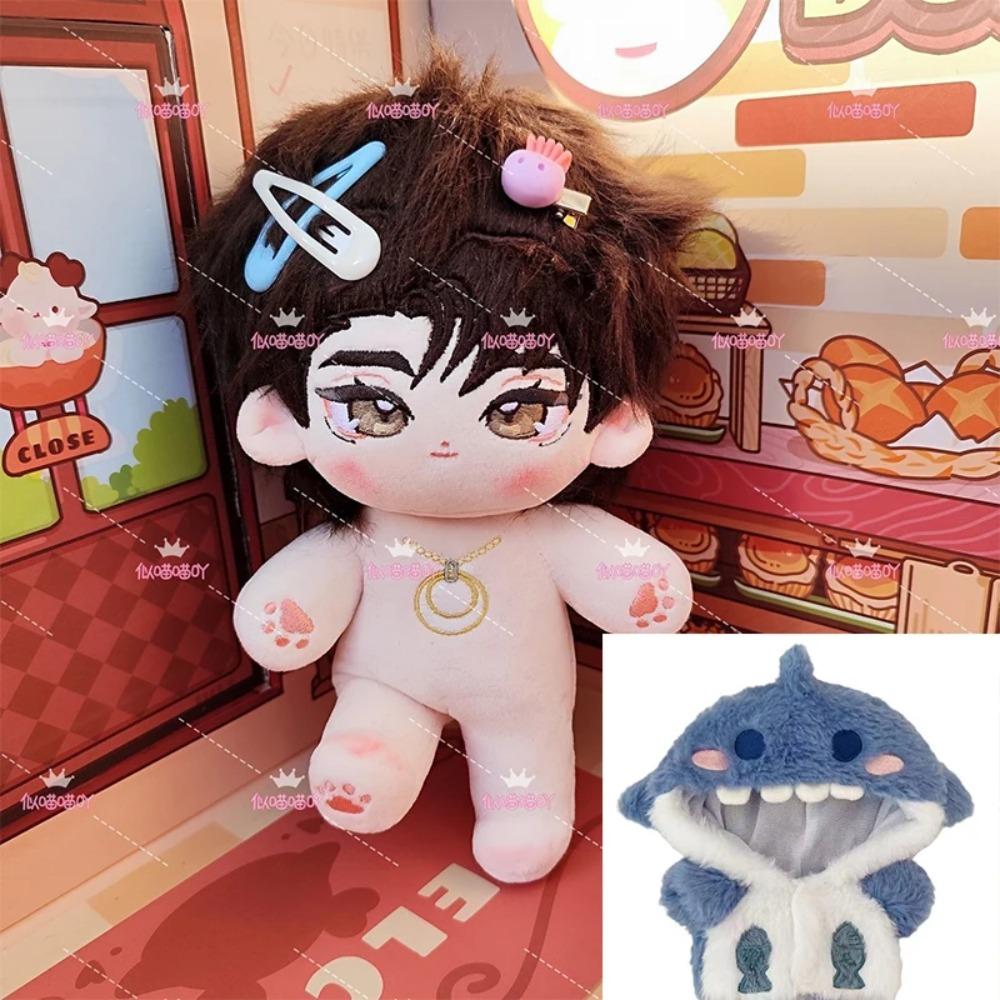 Manhwa Pearlboy Jooha Dooshik Korean Comic Fan Stuffed 20cm Cotton Doll Plush Toy Birthday Presents for Boys and Girls