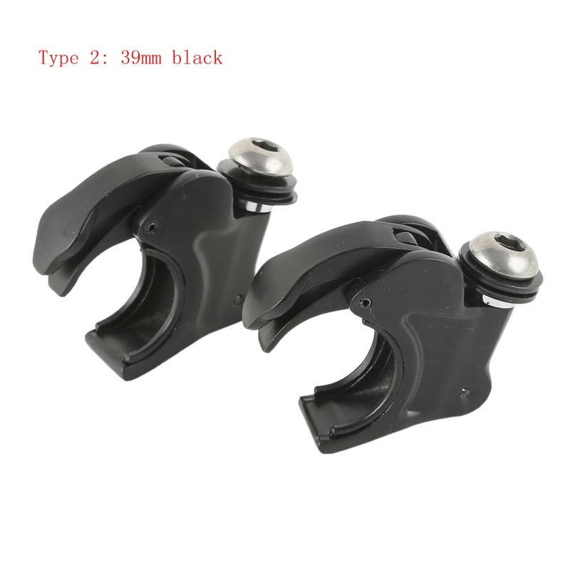 Motorcycle 39mm 49mm Quick Release Windscreen Clamps For Harley Dyna Sportster Street Fat Bob Wide Super Glide Forty Eight FXDB