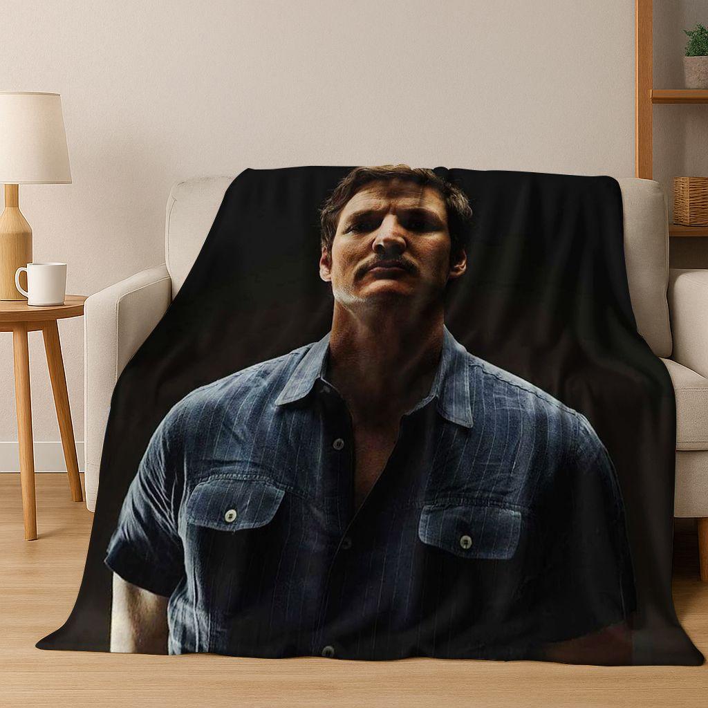 3D Jose Pedro Balmaceda Pascal Star Flannel Blanket Soft Warm Blanket for Bedroom Living Room Bed Travel Camping Picnic Gift