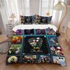 3pcs Jack Tim Burtons The Nightmare Before Christmas Quilt Cover Set (1 Quilt Cover + 2 Pillowcases Without Pillow Core), High-Definition Pr