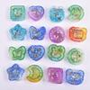 Poppy DIY Epoxy Resin Star Moon Double Layer Sand Keychain Silicone Mold