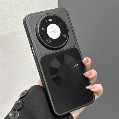 Coque Originale Aurora Laser Magnétique Pour Magsafe Pour Téléphone Huawei Mate 70 60 80 Pro Max Charge Sans Fil Anti-Choc Housse Givrée