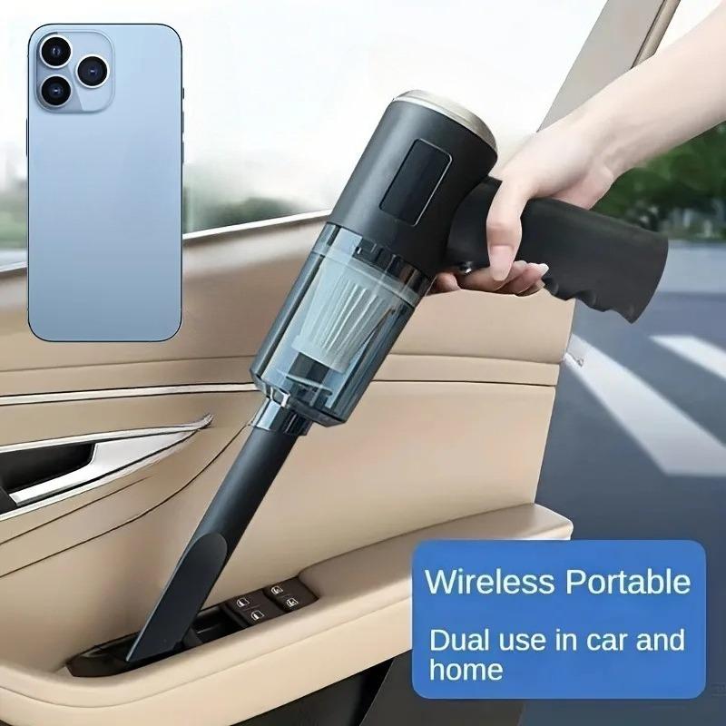1PCS Powerful Handheld Vacuum Cleaner - Wireless Strong Suction for Home Car Desktop Cleaning