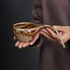 Ceramic Retro Coffee Cup Japanese Coarse Pottery Tableware Creative Sub Outdoor Camping Tableware Cup