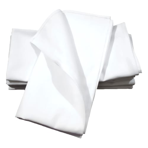 snowygattina Torsion Table Napkins, Wine Torsion, Solid Cotton, Absorbent, Sound-Absorbent, White, Thick, Professional Grade, Made in Japan [Professio