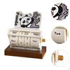 Panda Themed Rotary Desk Calendar for Home And Office Use