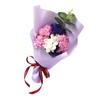 Carnation Soap Flower Gift Set with Five Hydrangeas for Mother's Day & Teacher's Gifts