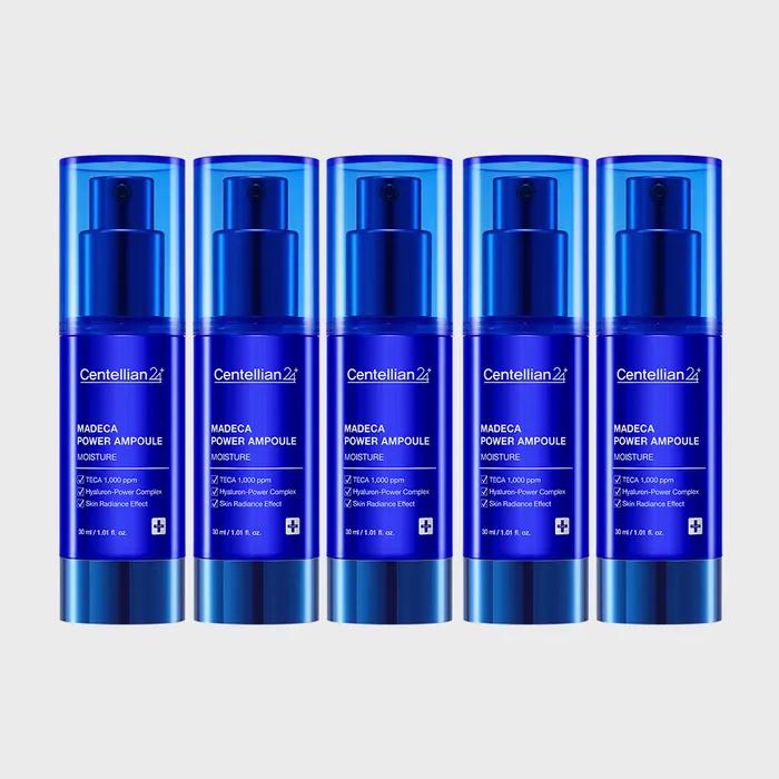 Centellian24 Madeca Power Ampoule Moisture 30ml 5ea Skin moisture glow care Glow whitening Wrinkle improvement Functional TECA Moisturizing