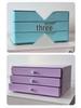 Wrought Iron Multi-layer Desktop Storage Box with Drawers for Keys, Combs, and Cosmetics
