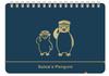 Suica’s Penguin Desk Calendar 2026 Orange Pages 4.65x6.14in  Japanese Style New
