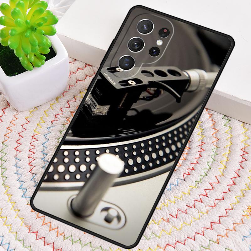 Vinyl DJ Record Art TPU Phone Case For Samsung Galaxy note 10 pro S26 S25 S24 S23 S22 Ultra Plus S21 FE S20 Shockproof Cover
