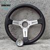 JDM Universal 330mm Steering Wheel Deep Dish Racing Sports Steering Wheel for Honda Toyota