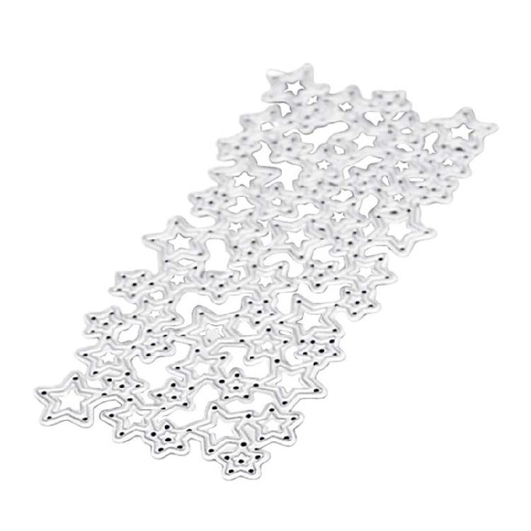 

Hollowed Star Cutting Dies for Card Making Scrapbooking Paper Craft Carbon Steel Die Cut Metal Embossing Templates 1