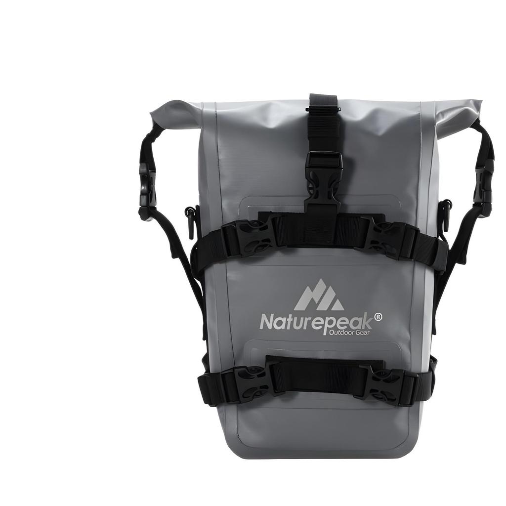 Naturepea Waterproof Motorcycle Saddlebag and Multi-functional Riding PVC Backpack