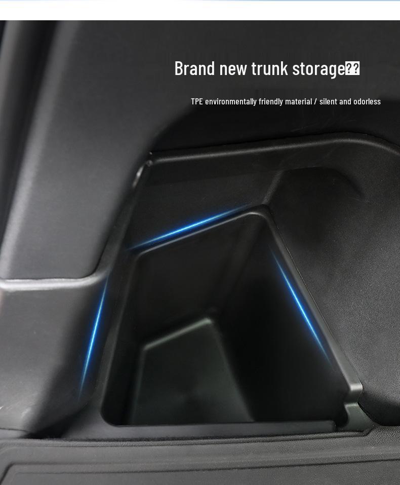 Refurbished Tesla Model 3/Y Trunk Storage Box - Automotive Accessory