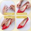 2 Paar High Heel Gel-Einlagen mit ergonomischer Fußgewölbeunterstützung für Damen, Antirutsch, Unsichtbare Schuhpolster Einlagen Polster