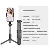 Bluetooth-Selfie-Stick aus Aluminiumlegierung mit Gimbal-Stabilisator gegen Verwacklungen & für vertikale Aufnahmen